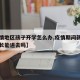 【疫情地区孩子开学怎么办,疫情期间新生开学家长能进去吗】