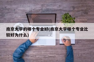 南京大学的哪个专业好(南京大学哪个专业比较好为什么)